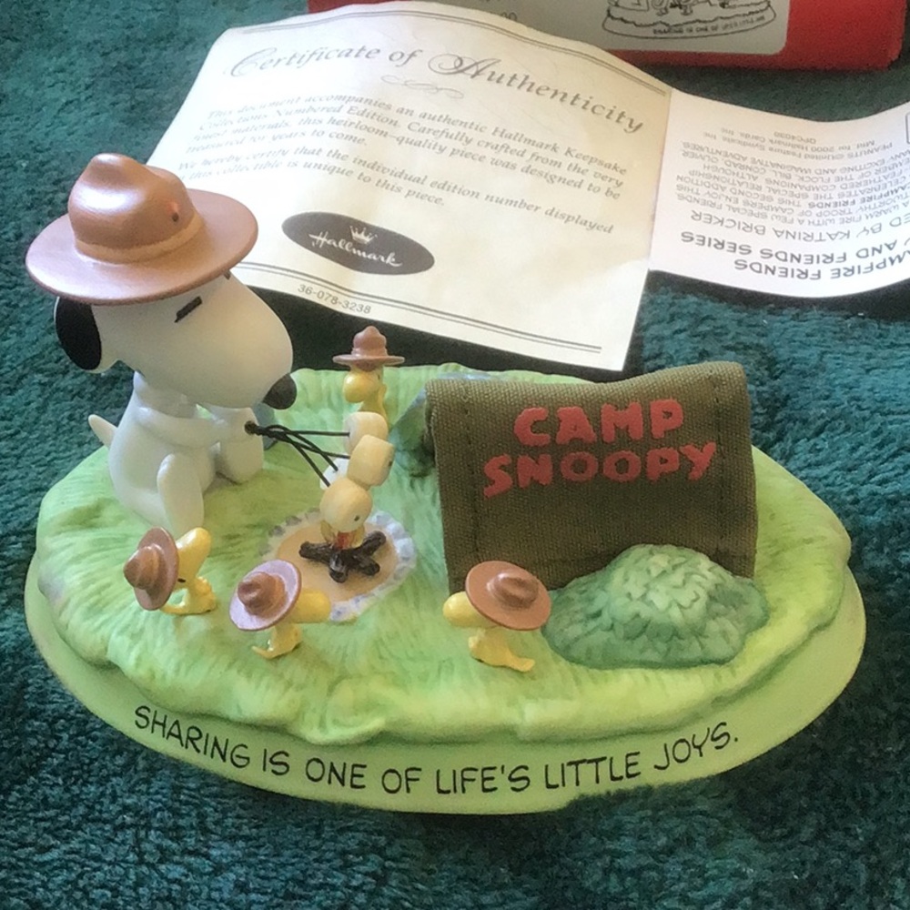 Hallmark Camp Snoopy Figurine